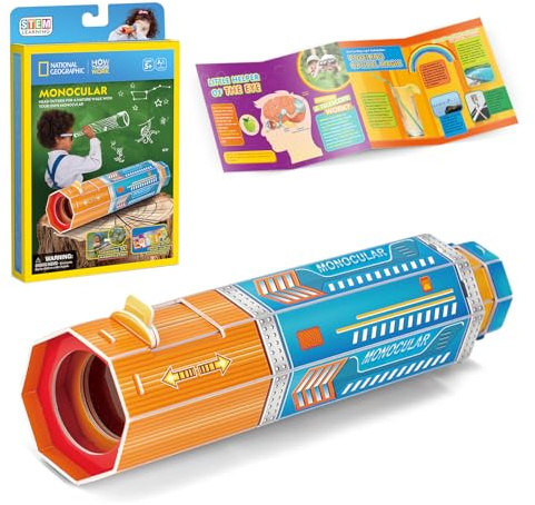 Cubic Fun 3D Puzzle Lernspielzeug STEM Monokular National Geographic