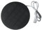 Puleuroy Mini Panneau Solaire Rond 1,2 W 5 V 110 mm avec Port USB pour Chargeur de Téléphone Portable Extérieur