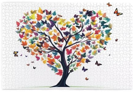 Puzzle 3000 Pezzi, Albero della vita Puzzle Arte 122x81cm Jigsaw Grandi Dimensioni per Adulti, Jigsaw Giochi Intrattenimento Creativo, Gioco Familiare per Decorazione Parete, Regalo Donna Amore p-1994