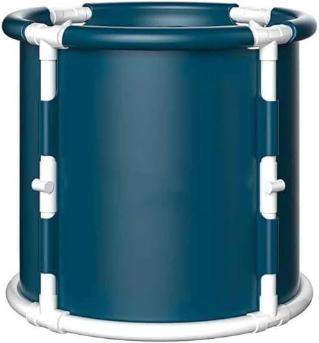 Portable Ice Bath Tub - Foldable Cold & Hot Water Sauna for Outdoor Travel - Deep Freeze Therapy for Injury Recovery