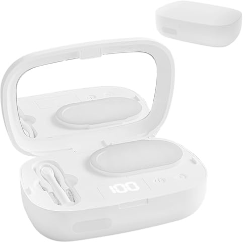 Ultrasonic Contact Lens Cleaner, Portable Contact Lens Solution Travel Kit | Fits Disposable Soft Lens, Electrical Colored Contact Lenses Cleaner for Travel & Home Use