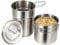 Dtaigou Set Cucina da Campeggio, Set Pentole Acciaio Inossidabile per Escursionismo, Utensile Cucina Esterna Portatile Pieghevole per Trekking Pesca Attività Outdoor