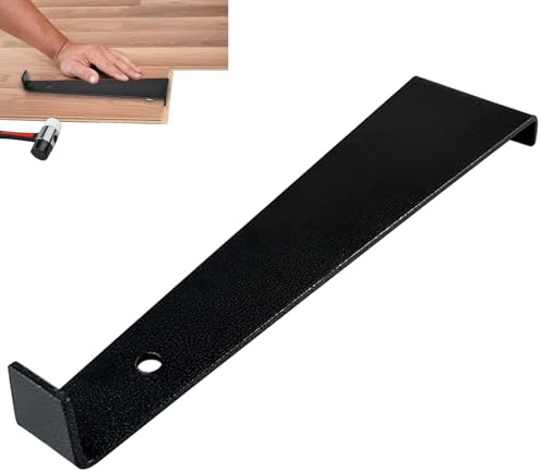 Robuste Zugstange – Langlebiger Stahl, Geringes Gewicht, Hochfestes Design, Präzisionsgefertigte Kante, Ergonomischer Griff | Für Die Reparatur Von Laminat-Hartholzböden Mit Nut Und Feder