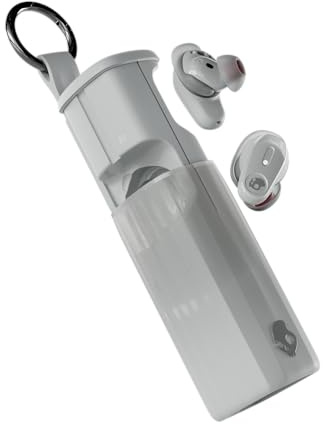 Skullcandy Method 360 ANC Wireless Earbuds with Sound by Bose - Cement | In-Ear Fit, Premium Active Noise Cancellation, 40 Hours Battery, Sweat and Water Resistant, Microphone for iPhone Android