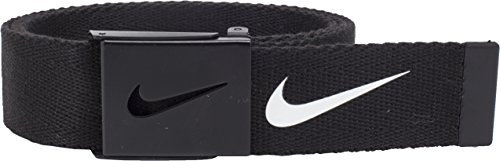 NIKE Men's tech apparel belts, Black, One Size UK