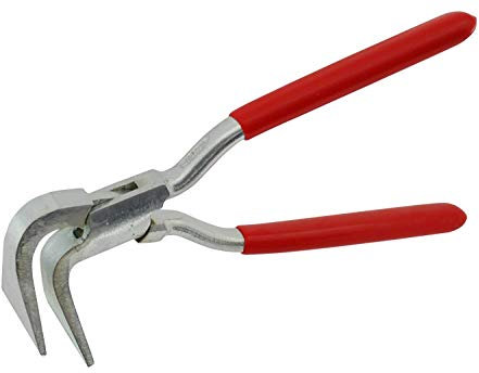 Stubai Falzzange 90 Grad, PVC, durchgesteckt Nirolook 60 mm, 282201NR