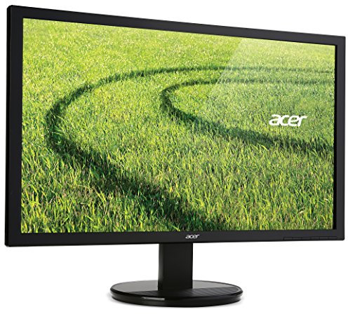 Acer K192HQLB Monitor da 18.5, Display HD (1366x768), 60 Hz, Formato 16:9, Contrasto 100M:1, Luminosità 200 cd/m2, Tempo di Risposta 5ms, VGA, Nero