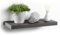 Modul'Home 6RAN791GR Etagère Flottante Panneau/MDF Gris Anthracite 50 x 22,8 x 3,4 cm
