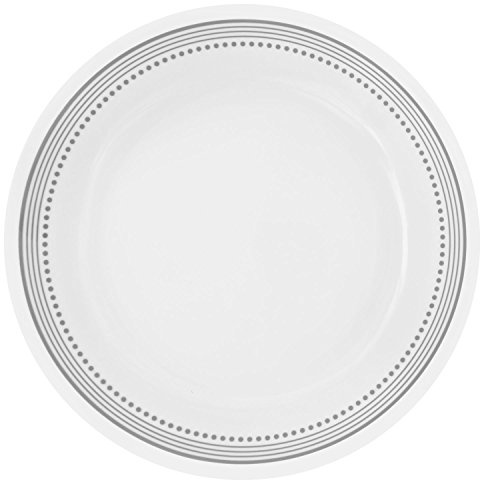Corelle Livingware Mystic Gray 8.5 Lunch Plate (Set of 8) by Corelle Coordinates
