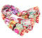 Prettystern Damen 100% Seide Langer Satin Stola bunter Seidenschal Modisches Bunte Farbspiel - Zsc1007