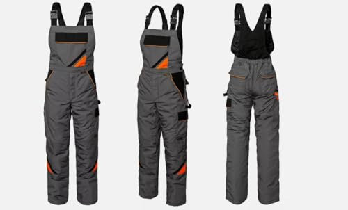 Winterlatzhose Latzhose Arbeitslatzhose Sicherheitshose gefüttert (Win-Prof-LAT) (44)