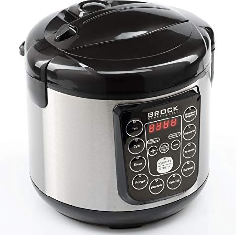 Brock Electronics Mc-1003 Robot de Cocina Multifunción, 500 W, 3 litros, 5 Decibeles, Acero Inoxidable, 10 Velocidades, Negro