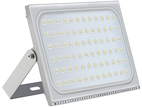 Viugreum LED Strahler Außen 500W 40000 Lumen 6500k Kaltes Weiß LED Fluter Außenstrahler Super Bright IP67 Scheinwerfe LED Flutlicht Außenleuchte Gartentrahler