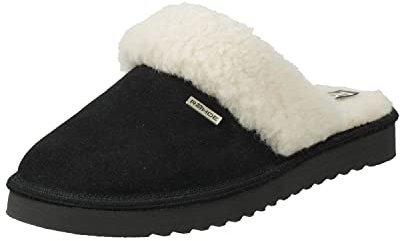 Rohde Damen, Frauen, Hausschuhe,verbandschuhe,Therapie-Stiefel,Klett-Hausschuhe,SCHWARZ,40 EU / 6.5 UK