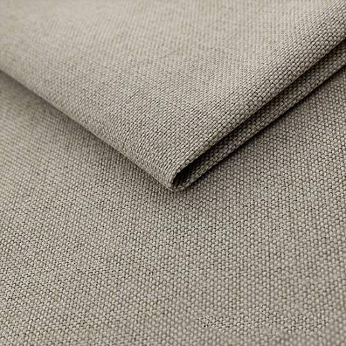 Heko Panels Stoff Meterware Mona Stoffe Zum Nähen Möbelstoff Polsterstoff Möbelstoffe Bezugsstoff Für Möbel Stühle Ecksofa Eckbank Sofa Blickdicht Beige