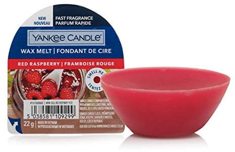 Yankee Candle Wax Melts | Red Raspberry | Up to 8 Hours of Fragrance | 1 Count