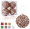 Weihnachtskugel-Ornamente, bruchsicher, 10,8 cm, 4-teiliges Set