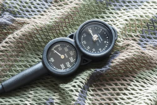 Sunline Military 2er Konsole Finimeter Tiefenmesser Console Depth Pressure Gauge
