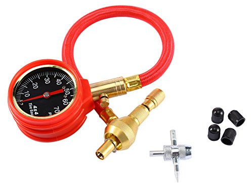 Wählventil-Werkzeugsatz, Heavy Duty Tire Deflators Reifenluftdruckmesser Einfach anzuschließen für große Offroad-Reifen für 4X4 große Offroad-Reifen