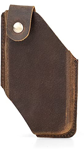 Hiram Handy Holster gürtel Leder Handy Gürteltasche Herren für iPhone Echtleder Handytasche kompatibel mit Samsung,iPhone,xiaomi…