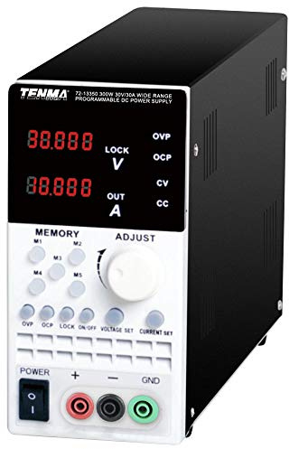 Fuente de alimentación, PROG, 1CH, 30A, 30V, 300W | Prueba de fuentes de alimentación de banco superior, 1 X Cantidad - 72-13350