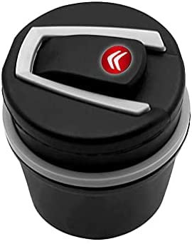 MBTHARR Tragbare Auto Aschenbecher für Citroen C1 C2 C3 C4 C5, Easy Clean Up Abnehmbarer Mit Cover Creative PersöNlichkeit Aschenbecher, Multifunktions Autobedarf