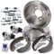 ATEC Germany Bremsensatz Hinterachse inkl. 2x Bremstrommel Hinterachse 4x Bremsbacken Hinterachse mit Montagesatz 2x Radbremszylinder