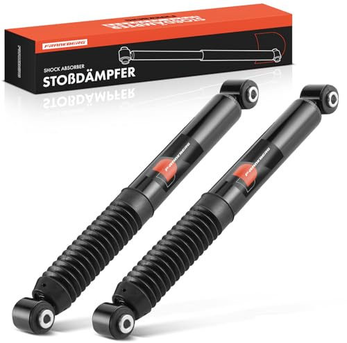 Frankberg 2 amortisseurs arrière 434 mm à pression de gaz 9678172380 | Compatible avec: DS3 Cabriolet, C3 II SC, DS3 Cabriolet SB, DS3 SA