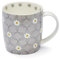 Cooksmart British Designed Barrel Coffee Mug | Ceramic Coffee Mugs for Home or Work | Large Mugs for Hot Drinks | Tea and Coffee Cups - Live Simply
