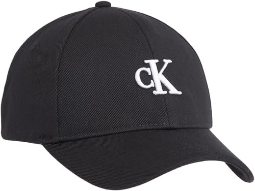 Calvin Klein Jeans Damen Cap Archive Basecap, Schwarz (Black), Einheitsgröße