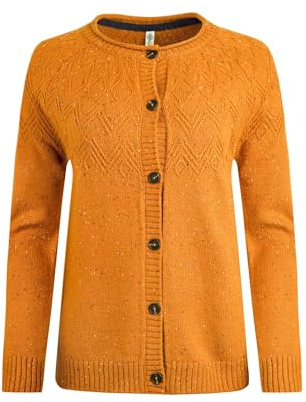 Weird Fish Caballo Eco Outfitter Cardigan Nut Size 14. (Jumper/Sweater/Fleece)