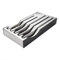 Global 5 Piece Kitchen Knife Set with Storage Dock