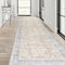Homcomodar Boho Läufer Teppich für Flur 80x300cm Vintage Flur Läufer Teppiche Waschbare Distressed Küchen Läufer Teppiche für Entryway Wäsche Daneben