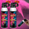 (2 piezas rosa/set) Cañones de Humo de Revelación de Género, Confeti Cañon con Bengalas de Humo de Colores 100% Biodegradable para Humo Revelacion de Genero para Niño o Niña, bodas y cumpleaños