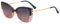 moomoobird Occhiali da sole polarizzati magnetici donne clip su occhiali da sole Cat Eye TR90 montatura occhiali luce blu occhiali filtro lenti, Cornice nera rosa, L