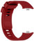 OcioDual Cinturino Smartwatch Compatibile con Xiaomi Smart Band 8 Pro, Redmi Watch 4, Cinturino Mi Band 8, Cinturini Smartwatch in Colore Vino Rosso, Bracciale Smart in Silicone