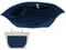 HYEPNED Bag Wallet Insert Organizer, Multi-Pocket Felt Tote for Inserting Wallet, Folding Tote Bag Organizer Insert for Longchamp (Black, L) (NM)