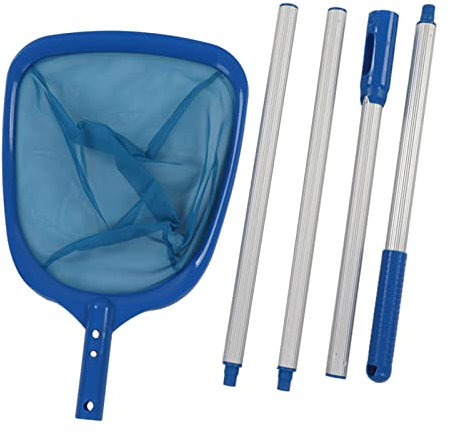 Jerliflyer Pool Skimmer Net Professional Neta de limpieza de la Piscina de Gran capacidad para piscinas, bañeras de hidromasaje, spas y Fuentes Neta de limpieza de bañeras de