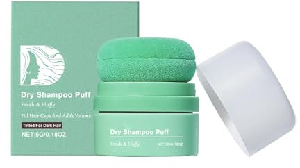 Shampoo Secco In Polvere, Applicatore Per Shampoo Secco In Polvere Opaca Per Uomo E Donna Capelli Scuri (1)