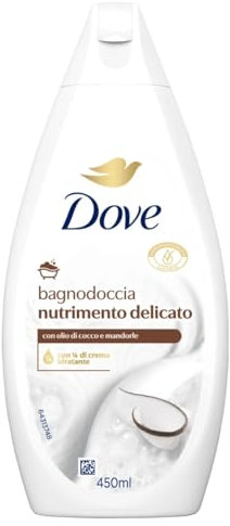 Dove Lot de 6 gels douche Nourishing délicats 450 ml