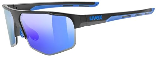 Uvex axos set - Sportbrille für Damen und Herren - 100% UVA-, B, C Schutz - beschlagfrei - inklusive klarer Wechselscheibe