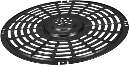 KITANDOVE Air Fryer Crisping Plate Nonstick Steaming Crisper Tray for Air Fryers Dishwasher Safe Double Coating for Easy Cleaning Versatile Cooking for Steaks Vegetables