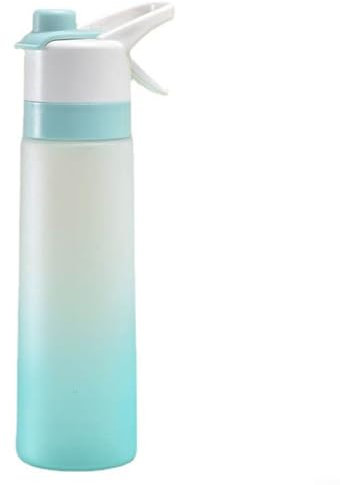 Sleek Design - Botella de agua con atomizador de 700 ml con características a prueba de fugas, ideal para usuarios activos (azul)