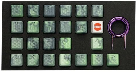 TAI-HAO Rubber Gaming 23 Keycaps Divine Beasts (GENBU)