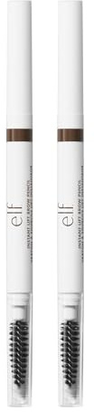 e.l.f. Instant Lift Brow Pencil, Dual-Sided, Precise, Fine Tip, Shapes, Defines, Fills Brows, Contours, Combs, Tames, Taupe 0.18g (Pack of 2)