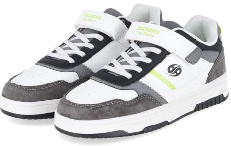 Dockers by Gerli 58CH603610202 Jungen Sneaker Low Synthetik in grau - Gr. 31