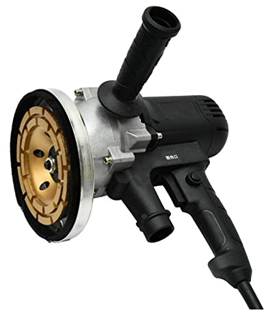 Cepilladora de pared sin polvo, cepilladora renovación antigua, máquina autosucción hormigón, amoladora 4580W Portátil