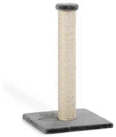 Beeztees 408040 Kratzbaum Gina, 34 x 34 x 60 cm, grau