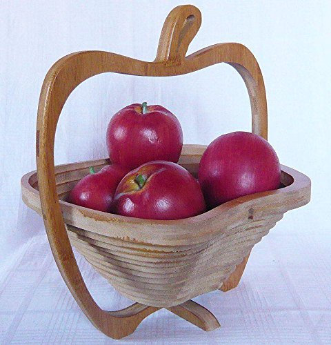 DanDiBo Obstschale Schale Korb Apfel Brotkorb klappbar 30 cm