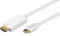 Wentronic - Cable adaptador HDMI a Mini DisplayPort (1 m)